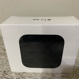Apple TV 4K in Black and White